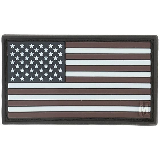 Emblema Morale Pequeno Maxpedition USA Flag - GLOW