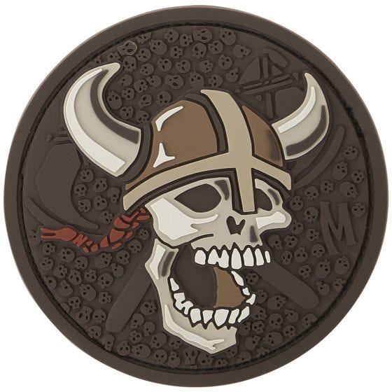 Emblema Morale Maxpedition Viking Skull - Arid