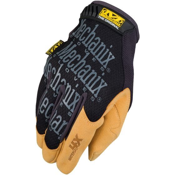 Luvas Mechanix Wear Material4X Original Preto/Tan