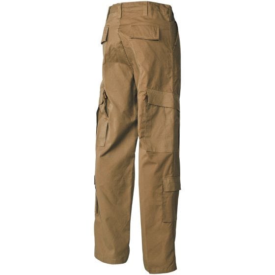 Calças de Combate MFH ACU Ripstop - Coyote Tan