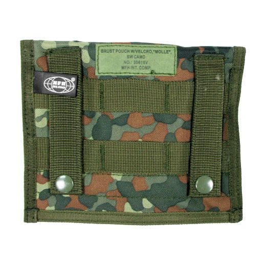 Organizador de Bolso MFH MOLLE - Flecktarn