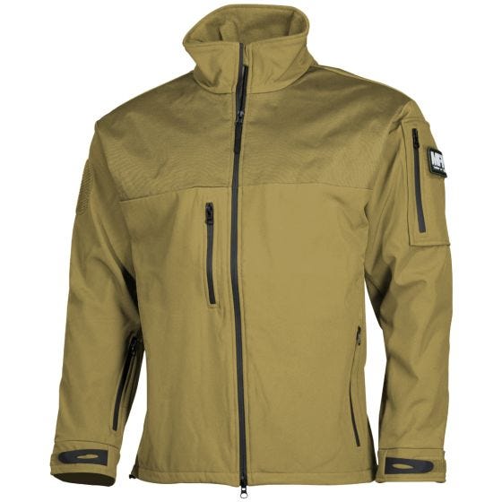 Casaco Softshell MFH Australia - Coyote Tan