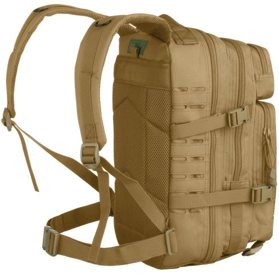 Mochila MFH Assault I Laser - Coyote Tan