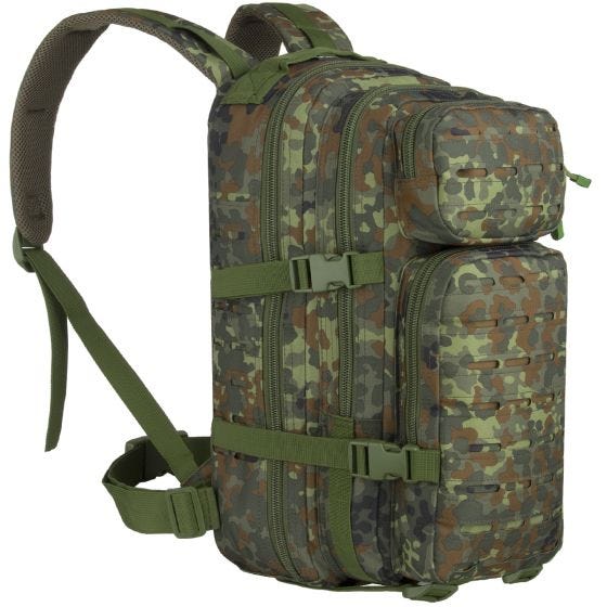 Mochila MFH Assault I Laser - Flecktarn