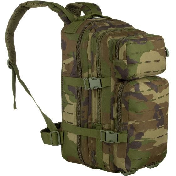 Mochila MFH Assault I Laser - Woodland