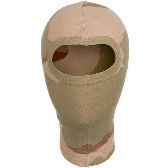Balaclava com 1 Abertura MFH Algodão Leve - Desert 3 Cores