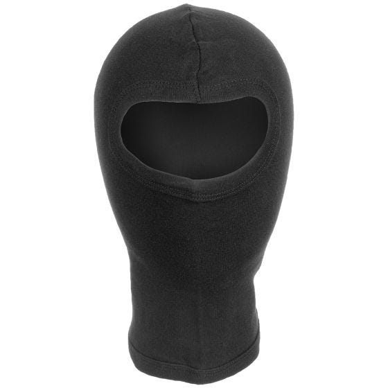 Balaclava com 1 Abertura MFH Algodão Leve - Preto