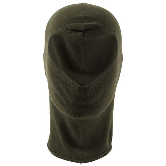 Balaclava com 1 Abertura MFH Algodão Leve - Verde-Azeitona