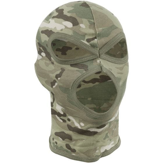 Balaclava com 3 Aberturas MFH Algodão Leve - Operation Camo