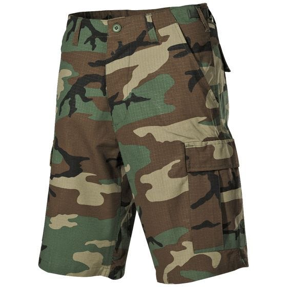 Bermudas MFH US BDU Ripstop - Woodland