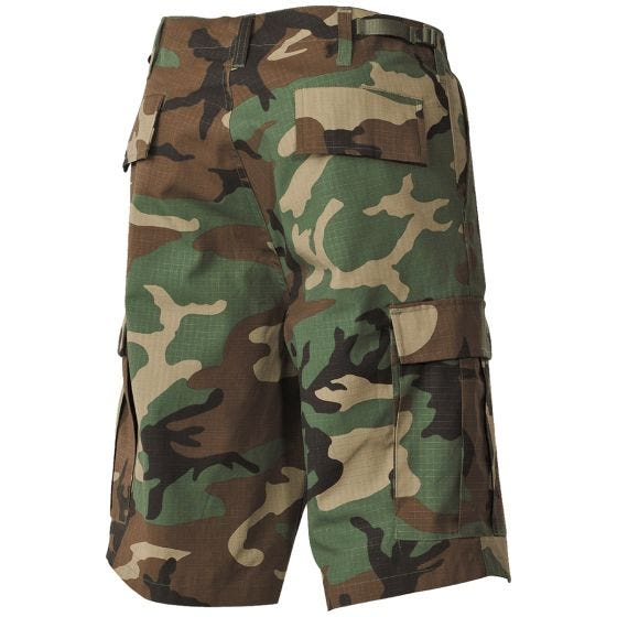 Bermudas MFH US BDU Ripstop - Woodland