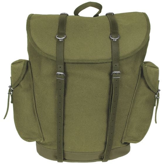 Mochila de Montanha MFH Exército Alemão - Verde-Azeitona