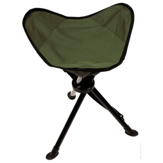 Banco Dobrável MFH Tripod com Estojo de Transporte