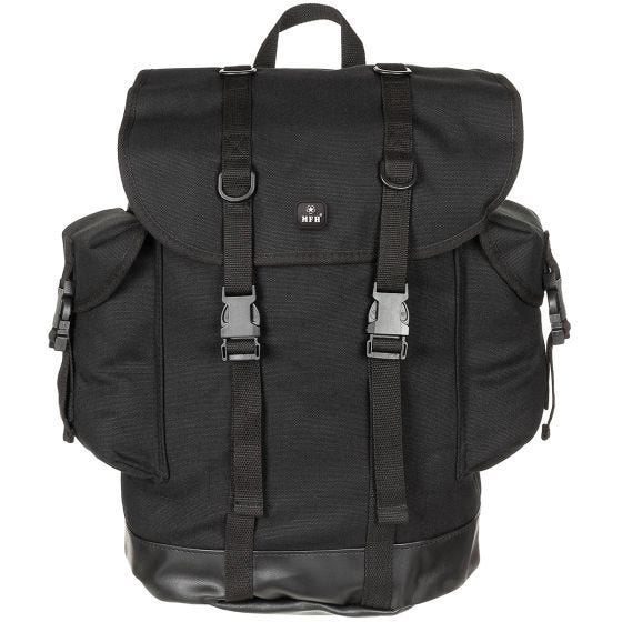Mochila de Montanha MFH Exército Alemão - Preto