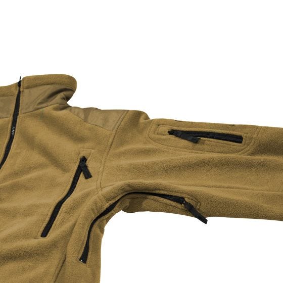Casaco de Malha Polar MFH Heavy Strike - Coyote Tan