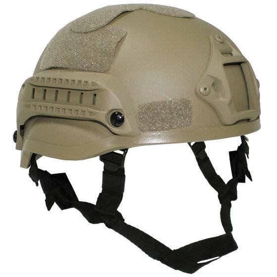 Capacete MFH MICH 2002 US - Coyote