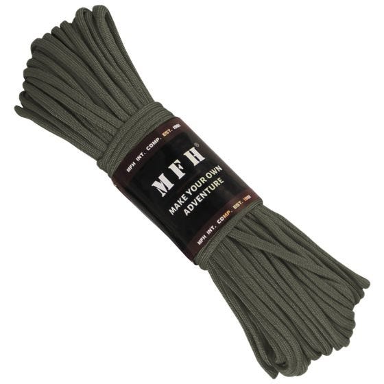 Corda de Paraquedas MFH 100 ft - Folhagem