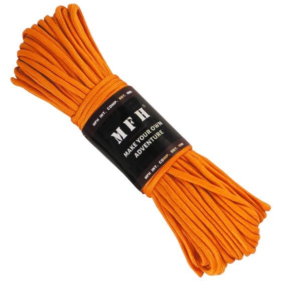 Corda de Paraquedas MFH 100 ft - Laranja