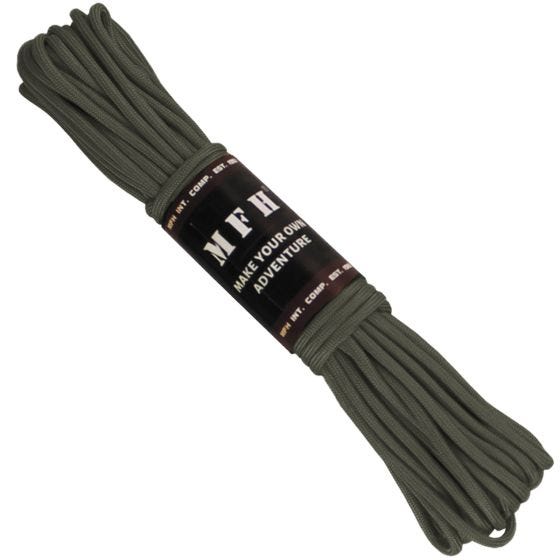 Corda de Paraquedas MFH 50 ft - Folhagem