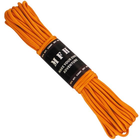 Corda de Paraquedas MFH 50 ft - Laranja