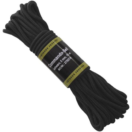 Corda MFH 5 mm - Preto