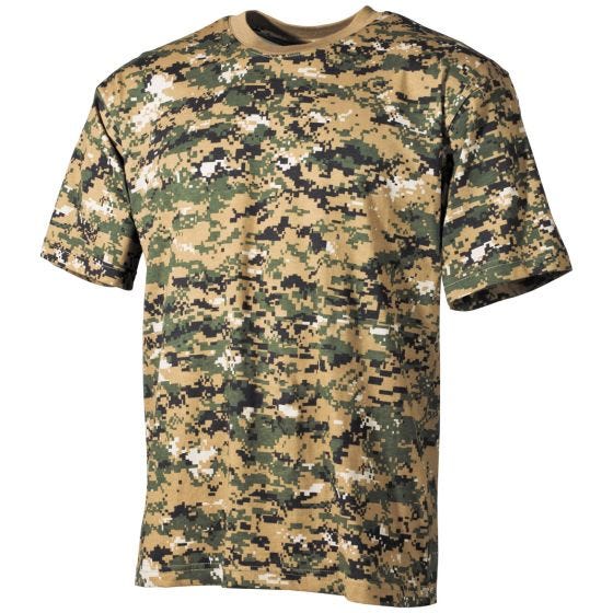 T-Shirt MFH - Digital Woodland