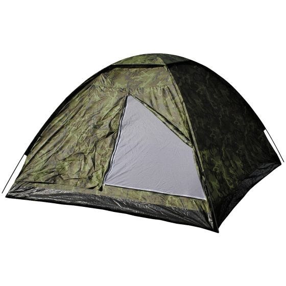 Tenda Iglu para 3 Pessoas MFH com Rede Mosquiteira Czech Woodland