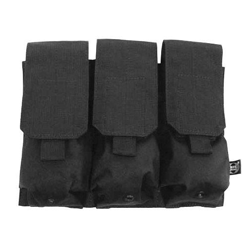 Bolsa para Carregadores Tripla MFH M4/M16 MOLLE - Preto
