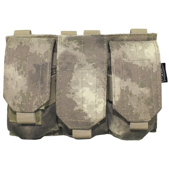 Bolsa para Carregadores Tripla MFH M4/M16 MOLLE - HDT Camo AU