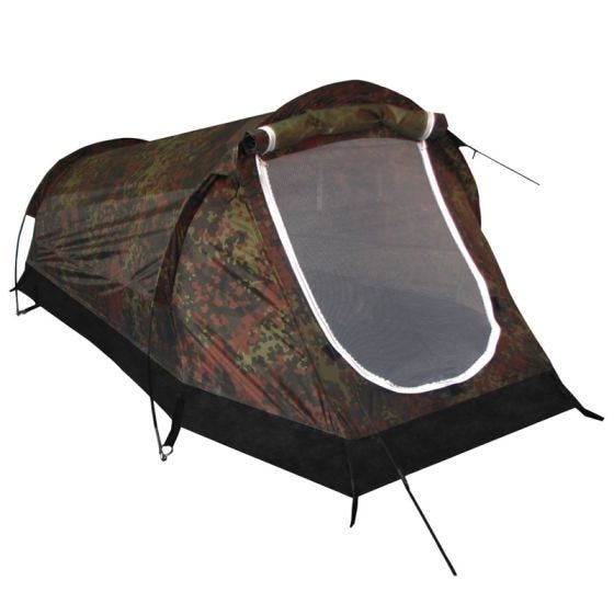 Tenda Tipo Túnel MFH Hochstein - Flecktarn