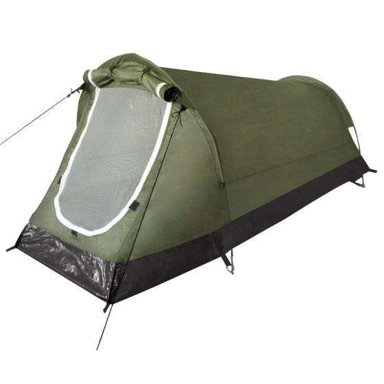 Tenda Tipo Túnel MFH Schwarzenberg - Verde-Azeitona