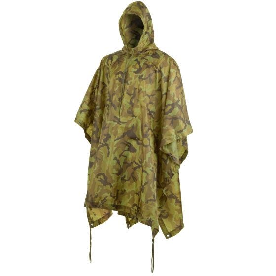 Poncho MFH US Ripstop - Czech Woodland