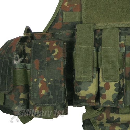 Colete Tático MFH Ranger MOLLE - Flecktarn