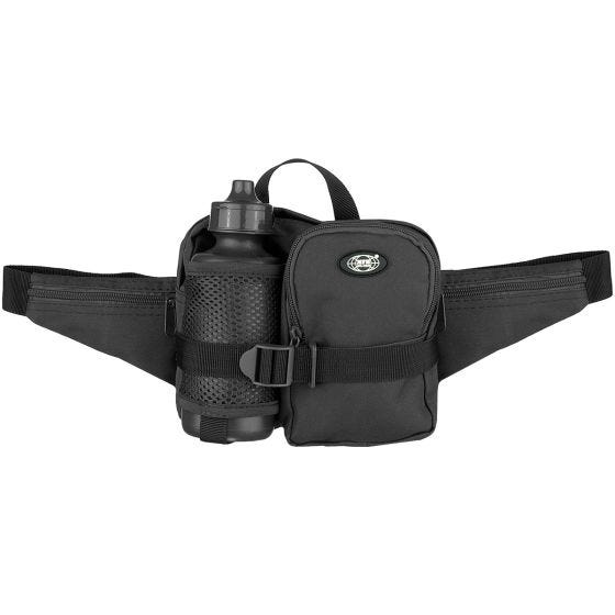 Bolsa de Cintura MFH com Garrafa Preto