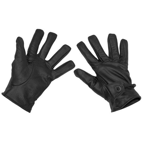 Luvas Western Leather MFH - Preto