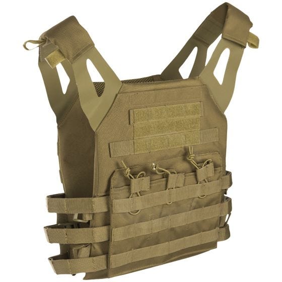 Colete Porta-placas Mil-Tec Gen II - Coyote