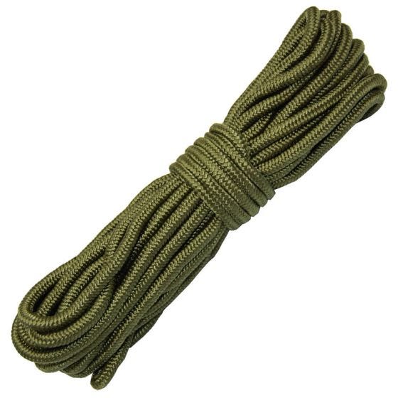Corda Purlon Mil-Com 5 mm - Verde-Azeitona