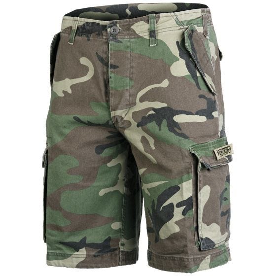 Calções de carga Paratrooper - Prewashed Woodland