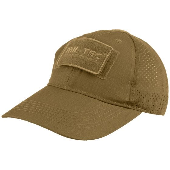 Boné de Beisebol com Rede Mil-Tec - Dark Coyote