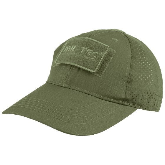 Boné de Beisebol com Rede Mil-Tec - Verde-Azeitona