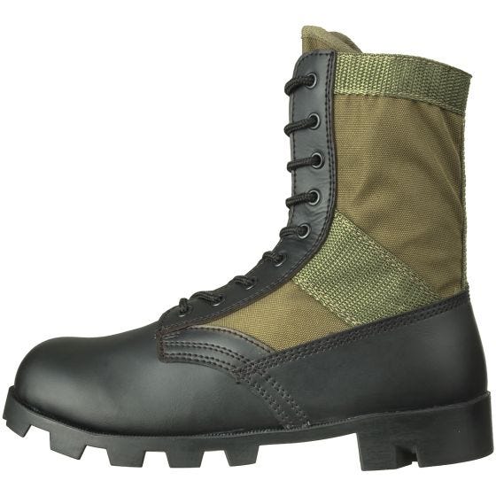 Botas de Combate Mil-Tec US Jungle - Verde-Azeitona