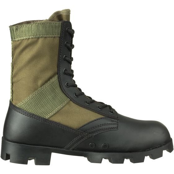 Botas de Combate Mil-Tec US Jungle - Verde-Azeitona