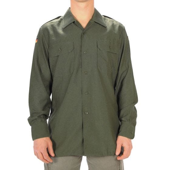 Camisa Mil-Tec BW - Verde-Azeitona