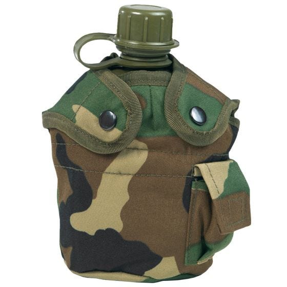 Cantil e Caneca Mil-Tec US - Woodland