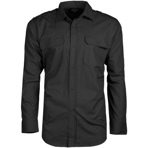 Sweatshirt Mil-Tec Ripstop - Preto