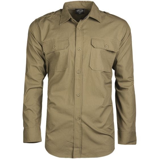 Sweatshirt Mil-Tec Ripstop - Coyote