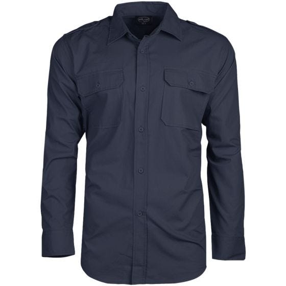 Sweatshirt Mil-Tec Ripstop - Navy Blue