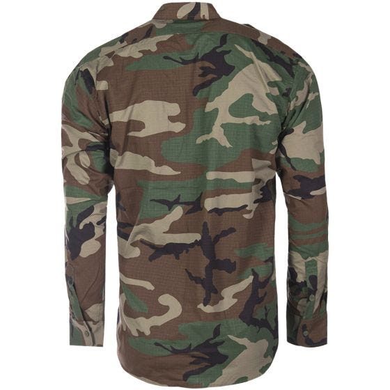 Sweatshirt Mil-Tec Ripstop - Woodland