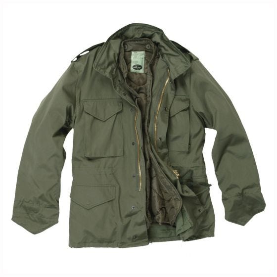 Casaco Mil-Tec Classic M65 US - Verde-Azeitona
