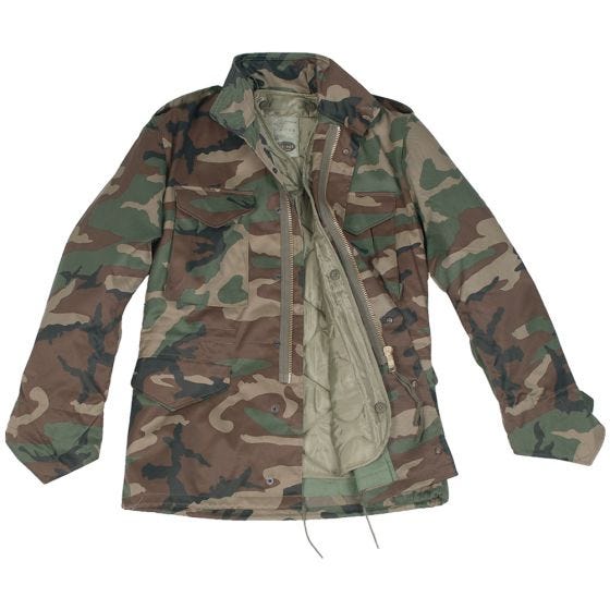 Casaco Mil-Tec Classic M65 US - Woodland